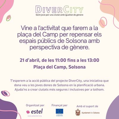 Acció participativa per a uns espais públics amb perspectiva de gènere