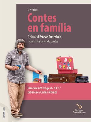 'Contes en família', amb Esteve Guardiola