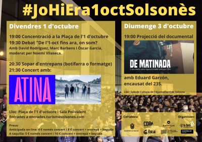 #JoHiEra1octSolsonès 