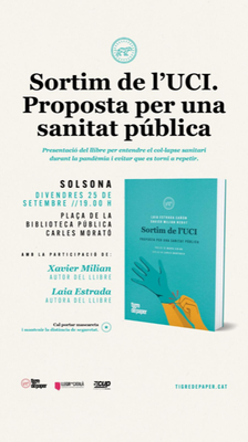 PRESENTACIÓ DE LLIBRE: 'Sortim de l'UCI. Proposta per una sanitat pública'