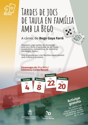 Tarda de jocs de taula en família