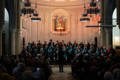 Concert de corals de la comarca en la vetllada musical de Santa Cecília 