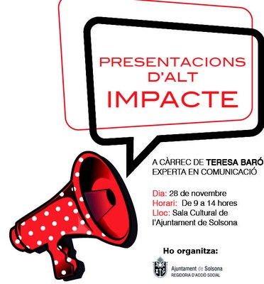 Acció Social de Solsona organitza un nou taller de comunicació per a empresàries, emprenedores i tècniques 