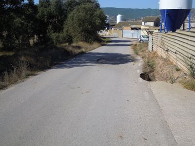 Afectacions a la mobilitat per obres de pavimentació a dos camins del Vinyet  