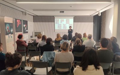  Aquesta setmana han començat els seminaris amb la fotògrafa Kàtia Prat