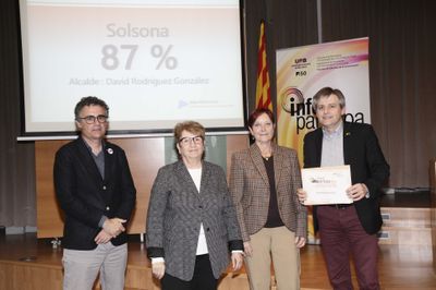 El web de l’Ajuntament de Solsona revalida el segell de qualitat i transparència