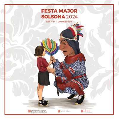 Presentació a mitjans del programa d'enguany, aquest migdia a la plaça Major