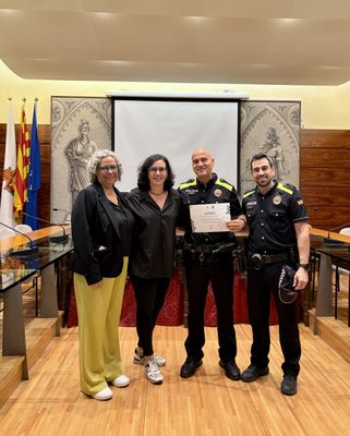 La Policia Local de Solsona recupera la seva festa amb el reconeixement a actuacions destacades dels agents