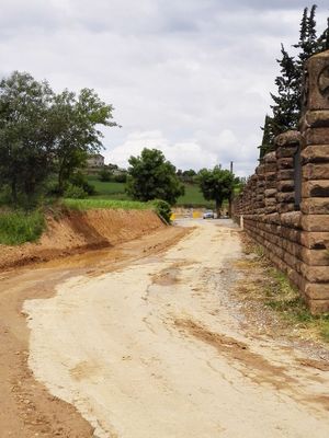 Realitzada la primera part de millora del camí del cementiri de Solsona