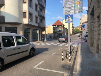 Solsona elimina les barreres arquitectòniques en el tram més conflictiu de l’avinguda del Cardenal Tarancón