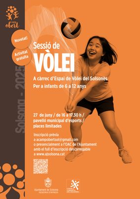 L'activitat es durà a terme al pavelló poliesportiu