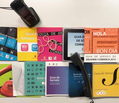 Surt a concurs el disseny de la portada de la propera ‘Guia de serveis de Solsona i comarca’